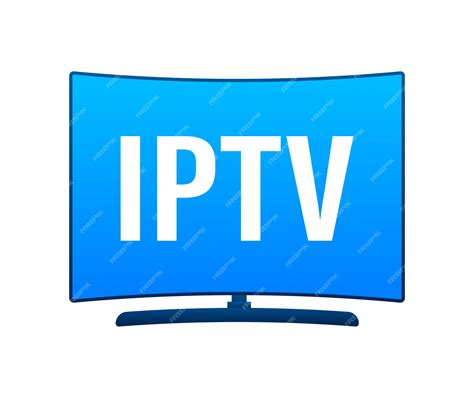 Premium Vector Iptv Badge Icon Logo Illustration