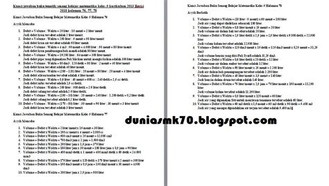 Himpunan adalah kumpulan yang memiliki batasan yang jelas sehingga setiap orang mempunyai persepsi jawaban yang sama. Kunci Jawaban Buku Senang Belajar Matematika Kelas 5 ...