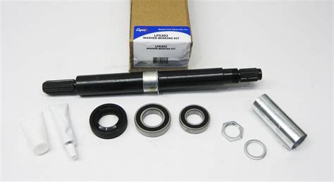 Comes with bearing kit and new seals for outer tub support bolts. LP5302 Supco Washing Machine Cabrio Washer Tub Shaft ...