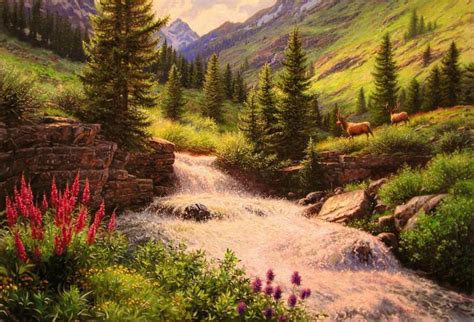 Free Download Hd Superb Mountain Stream Hdr Wallpaper Download 67444