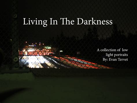 Living In The Darkness Adobe Indesign Prestophoto
