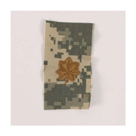 Acu Rank Badge For Combat Cap Sew On Major