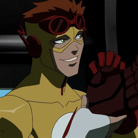 Wally West Young Justice Young Justice League Dc Comics Cartoon