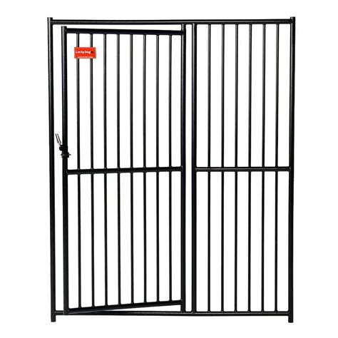 Lucky Dog European Style 6 Ft H X 5 Ft W Kennel Gate Cl 65101 The