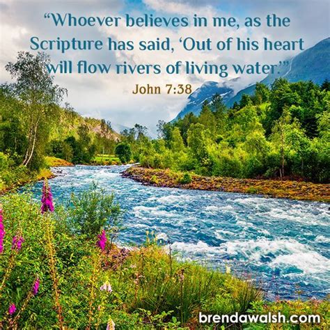 Living Waters Brenda Walsh Scripture Images