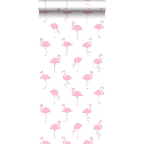 Dd138992 Lovett Pink Flamingo Wallpaper By Esta Home