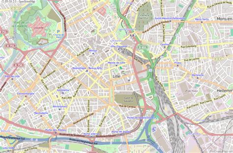 Lille Map France Latitude And Longitude Free Maps