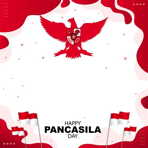 Happy Pancasila Day Background 2207635 Vector Art At Vecteezy