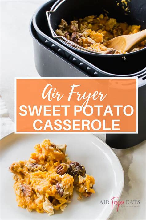 This air fryer chicken has been long in the making and we've tested and perfected it to make sure you make the most delicious chicken possible in your air fryer. Air Fryer Sweet Potato Casserole | Air Fryer Eats