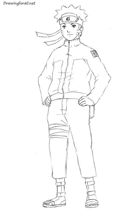 Cool Naruto Uzumaki Naruto Drawing Full Body The Campbells Possibilities