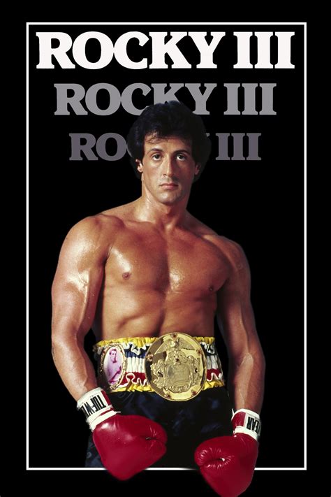 Rocky Iii 1982 Posters — The Movie Database Tmdb