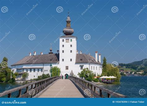 Schloss Ort Austrian Castle In Gmunden Stock Photo Image Of