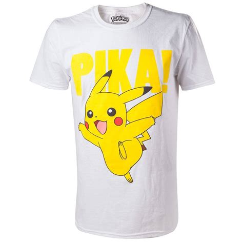 Pokemon Pika Pikachu T Shirt M Køb Hos Geekunitdk