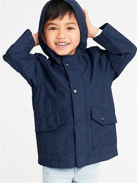 Water Resistant Hooded Anorak For Toddler Boys Old Navy Toddler