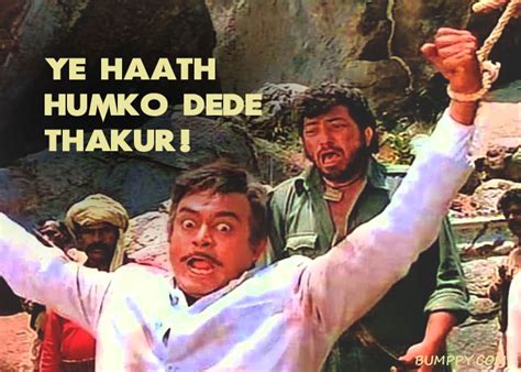 20 Memorable Dialogues In Sholay To Prove That It Is The Most Epic