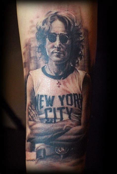 John Lennon Portrait Tattoo Ink Tattoo Tattoos