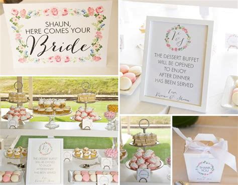 Floral Wreath Wedding Stationery Free Printable Wedding Stationery