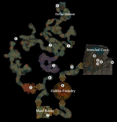 Image The Deadmines Map  Vanilla Wow Wiki