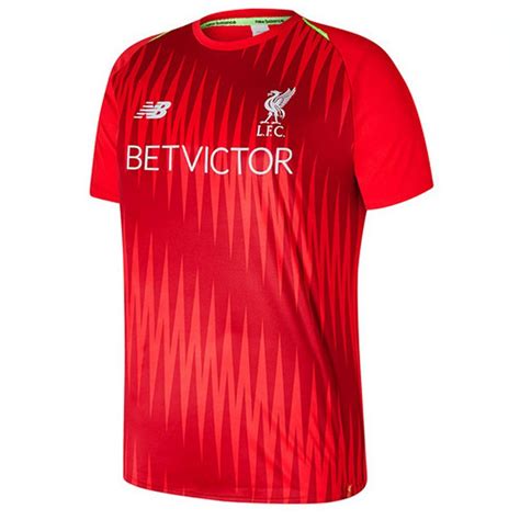 Liverpool New Balance Red Match Training Jersey 201819