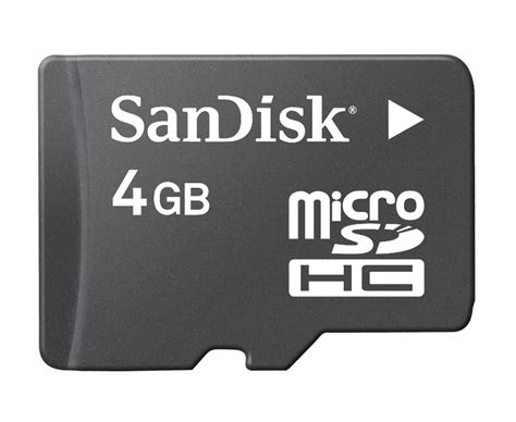 Sandisk 4gb Microsdhc Memory Card With Sd Adapter Bulk Packaging Buy