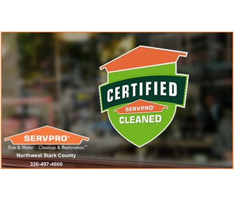 Getting Back To Business Certified Servpro Cleaned