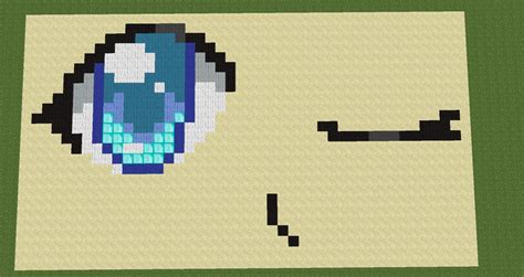Anime Eyes Pixel Art Minecraft Blog