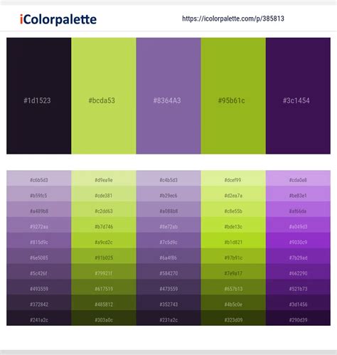 180 Latest Color Schemes With Scarlet Gum Color Tone Combinations