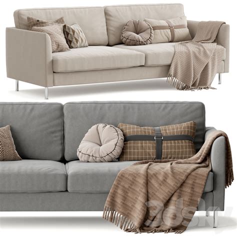 If space is at a premium, choose a compact 2 seater or 2.5 seater sofa. 3d models: Sofa - BoConcept INDIVI 2