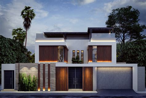 Modern Design For A Villa In Saudi Arabia On Behance