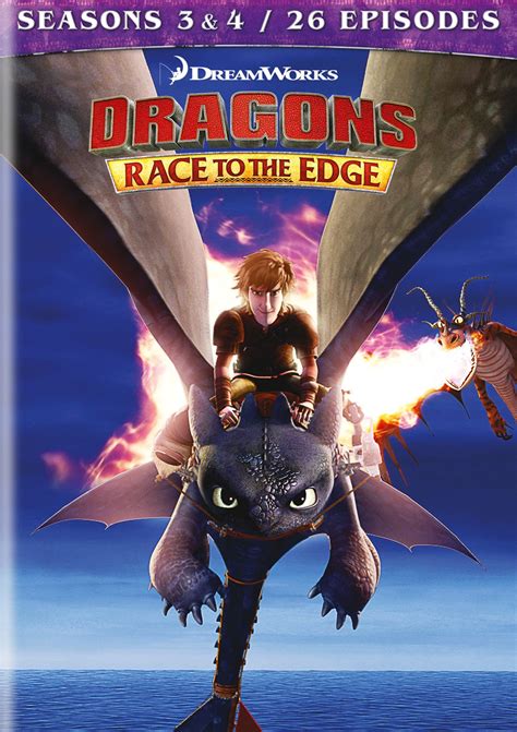 Салливан, david jones, robert briggs. Dragons: Race to the Edge - Seasons 3 & 4 DVD (With ...