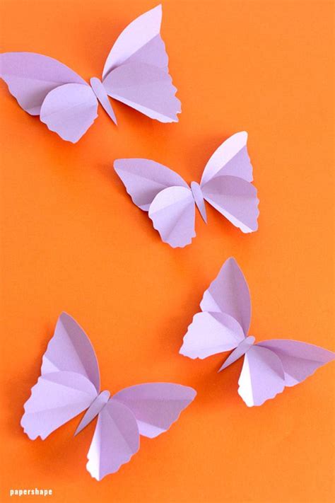 Schuh aus papier basteln als geschenkverpackung by nicestthings.com. Einfache Schmetterlinge aus Tonpapier basteln (mit Vorlage) | Schmetterlinge basteln, Rosen ...