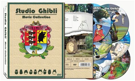 17 Complete Studio Ghibli Movies English Dubbed Films Collection