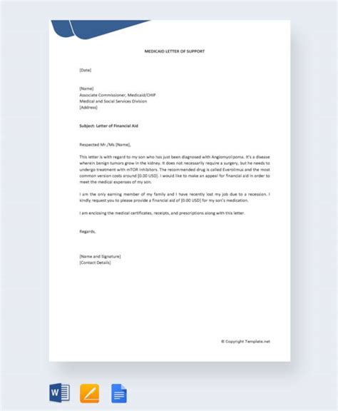Writing a letter is one of the best ways to express your support for a purpose or cause. FREE 12+ Letter of Support Templates in MS Word | Apple ...