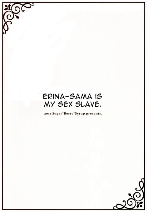 Erina Sama Is My Sex Slave Chapter Manga K Com