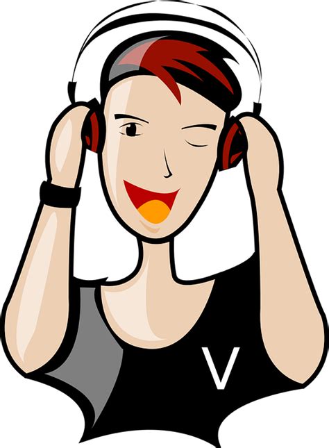Слушалки Меломани Слушане Безплатни векторни графики в Pixabay