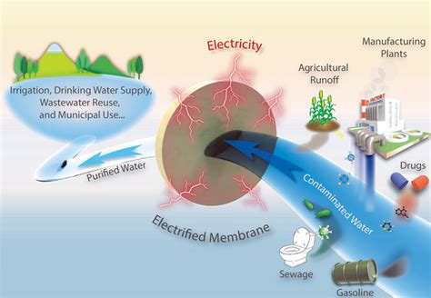 Electrified Membranes For Water Treatment Applications Acs Esandt