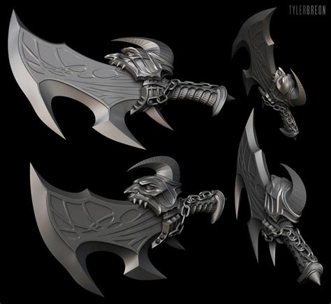 God Of War 3 Exile Blades By Tylerbreon On Deviantart