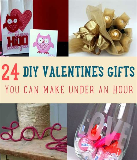 Valentine's day is nearing faster than you think, and hence, its time that you started planning for ways to surprise her. Quick Valentine Gifts DIY Projects Craft Ideas & How To's ...