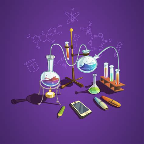 Chemistry Science Background Stock Vector Image 41939233 Gambaran