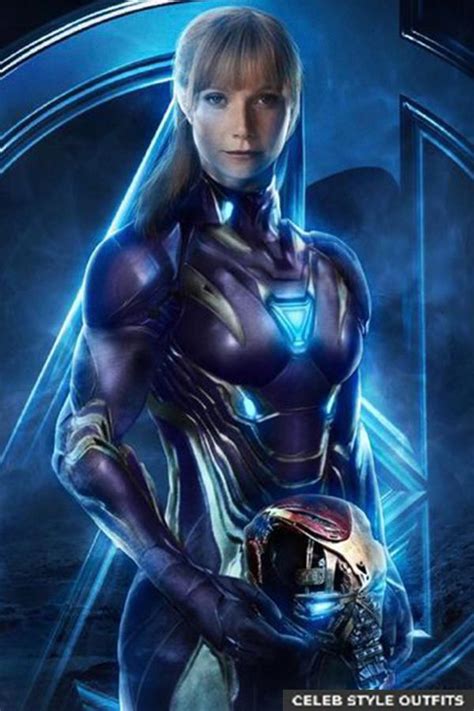 Avengers Endgame Pepper Potts Gwyneth Paltrow Suit Costume Marvel Superhero Posters Avengers