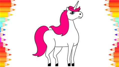 52,000+ vectors, stock photos & psd files. How to Draw Animals Easy - Unicorn for Kids. DIY Coloring ...