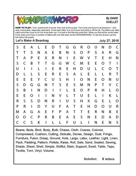 Todays Puzzle Word Search Puzzle Great Words First Day Of School