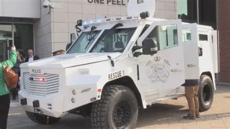 Armoured Rescue Vehicle Donated To Saint John Police In Wake Of Deadly