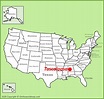 Tuscaloosa Map | Alabama, U.S. | Maps of Tuscaloosa