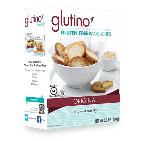Plus, if you're vegan or kosher, you'll be sure to find some great chips here too! Gluten Free Bagel Chips Review: Glutino Gluten Free Bagel Chips Original