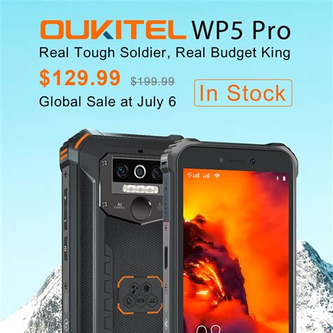 Oukitel Wp5 Pro Rugged Phone Global Launch Oukitel