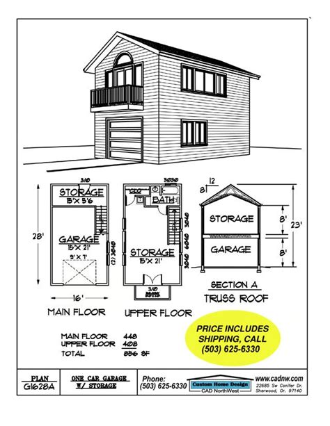 Two Story Garage Plans Free 2 Story Garage Addition Plans Double