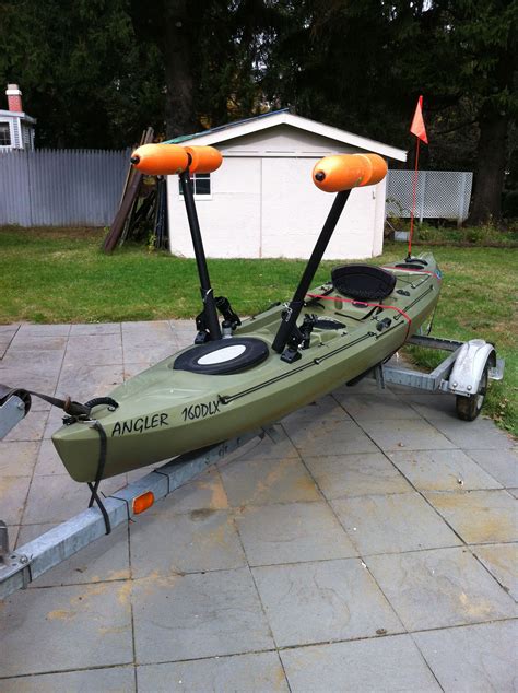 New Outriggers Installed From Kayakfishingfever Com Easy