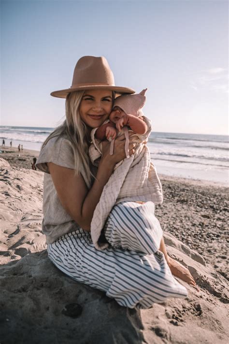 Frankies First Trip To The Beach Amber Fillerup Clark Mom Style