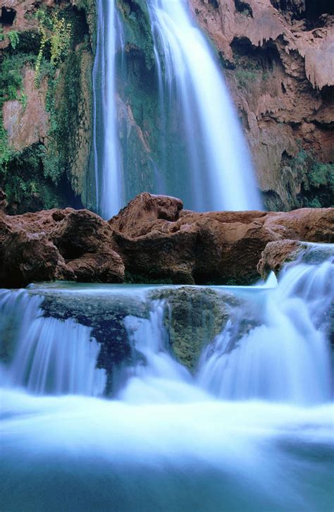 Havasu Falls Havasupai Indian Photograph By Mark Newman